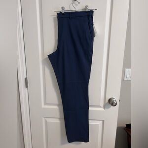 Men’s Navy Blue Perry Ellis Slim Fit Dress Pants
